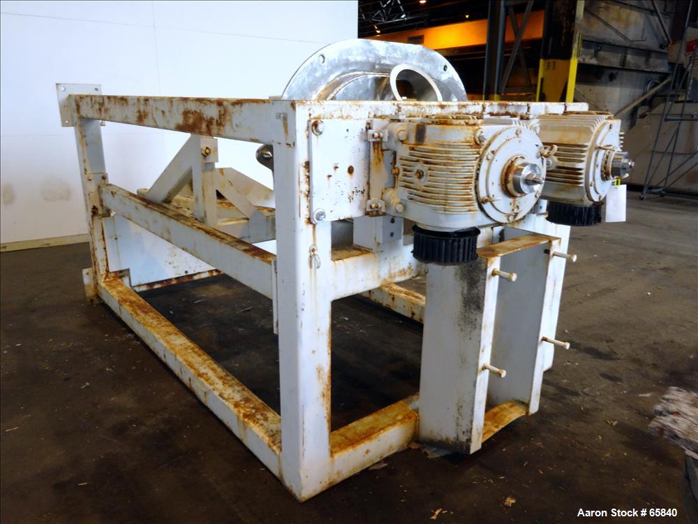 Used Stainless Steel Atlantic Research Helicone Mixer, Model 65CV, 6 to 65 Gall