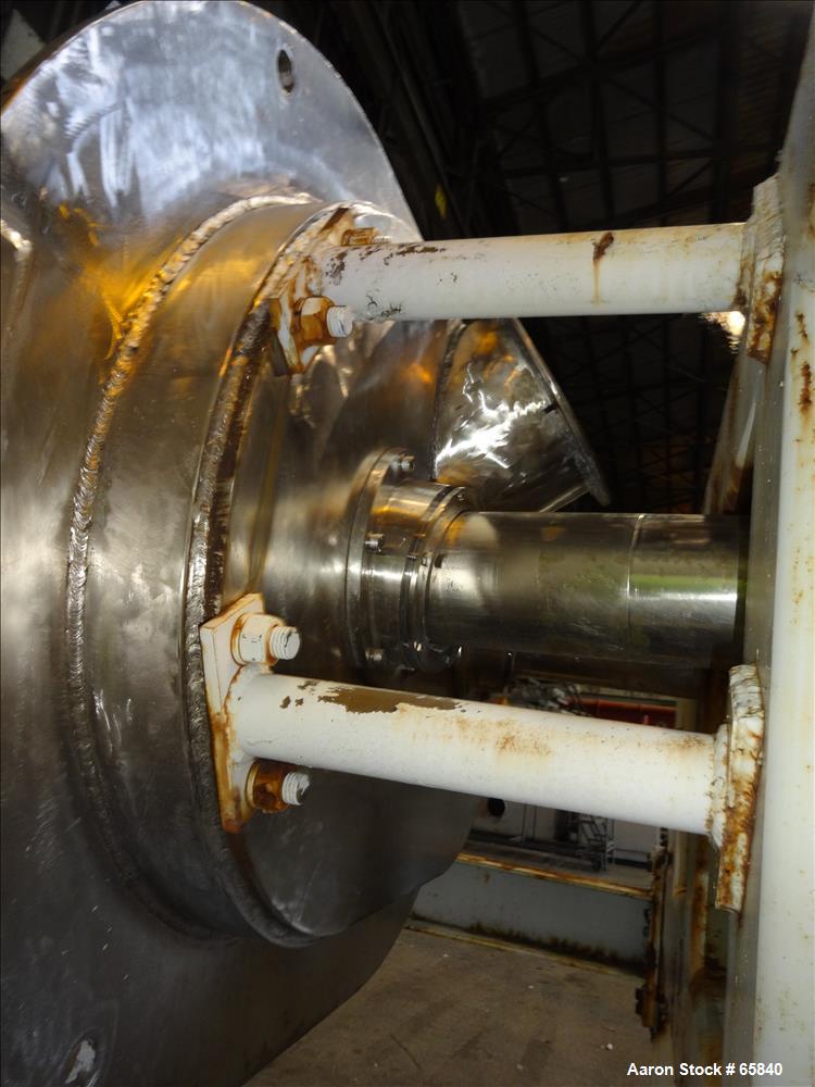 Used Stainless Steel Atlantic Research Helicone Mixer, Model 65CV, 6 to 65 Gall