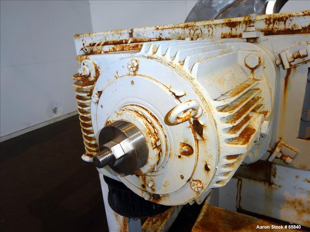 Used Stainless Steel Atlantic Research Helicone Mixer, Model 65CV, 6 to 65 Gall