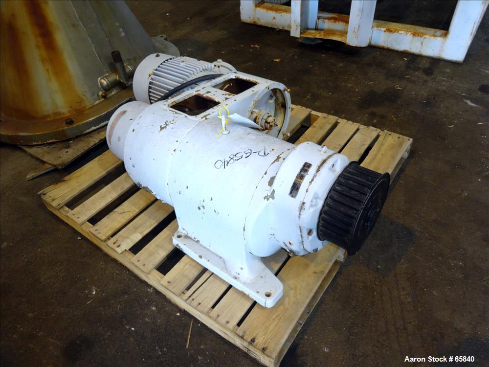 Used Stainless Steel Atlantic Research Helicone Mixer, Model 65CV, 6 to 65 Gall