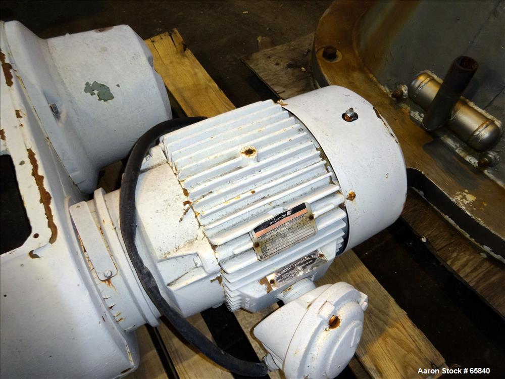Used Stainless Steel Atlantic Research Helicone Mixer, Model 65CV, 6 to 65 Gall