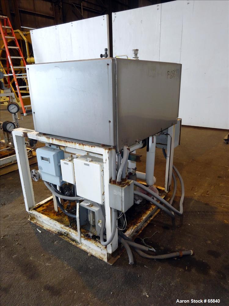 Used Stainless Steel Atlantic Research Helicone Mixer, Model 65CV, 6 to 65 Gall
