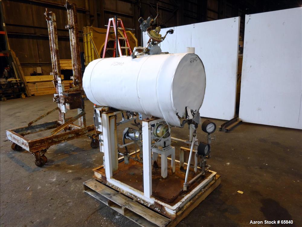 Used Stainless Steel Atlantic Research Helicone Mixer, Model 65CV, 6 to 65 Gall