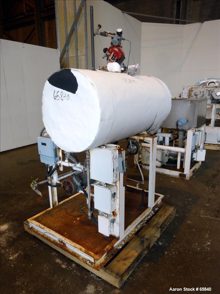 Used Stainless Steel Atlantic Research Helicone Mixer, Model 65CV, 6 to 65 Gall