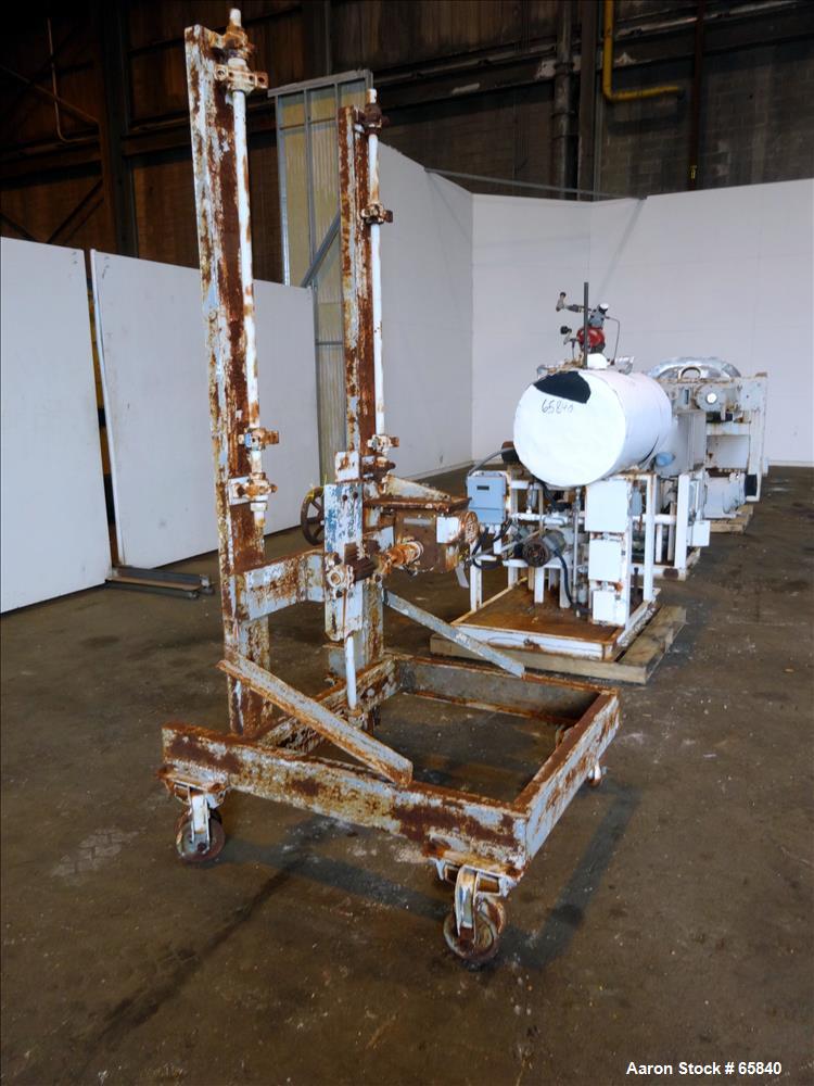Used Stainless Steel Atlantic Research Helicone Mixer, Model 65CV, 6 to 65 Gall