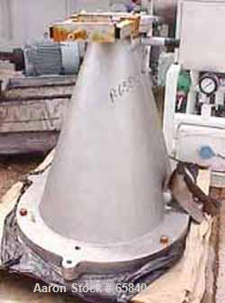 Used Stainless Steel Atlantic Research Helicone Mixer, Model 65CV, 6 to 65 Gall