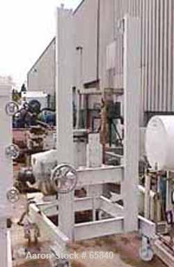 Used Stainless Steel Atlantic Research Helicone Mixer, Model 65CV, 6 to 65 Gall