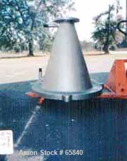 Used Stainless Steel Atlantic Research Helicone Mixer, Model 65CV, 6 to 65 Gall