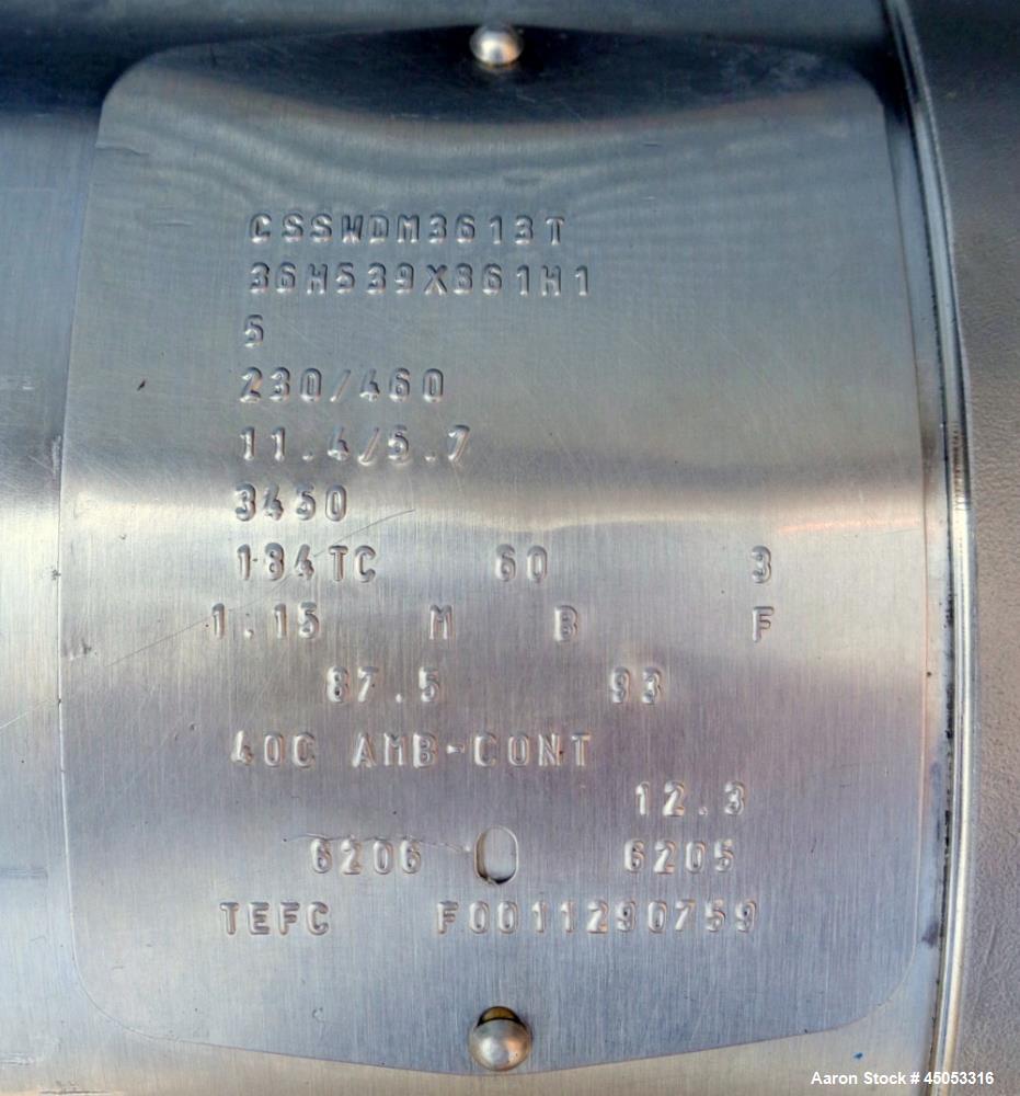 Used Ross Homogenizer, 5 hp. Serial # 41958.