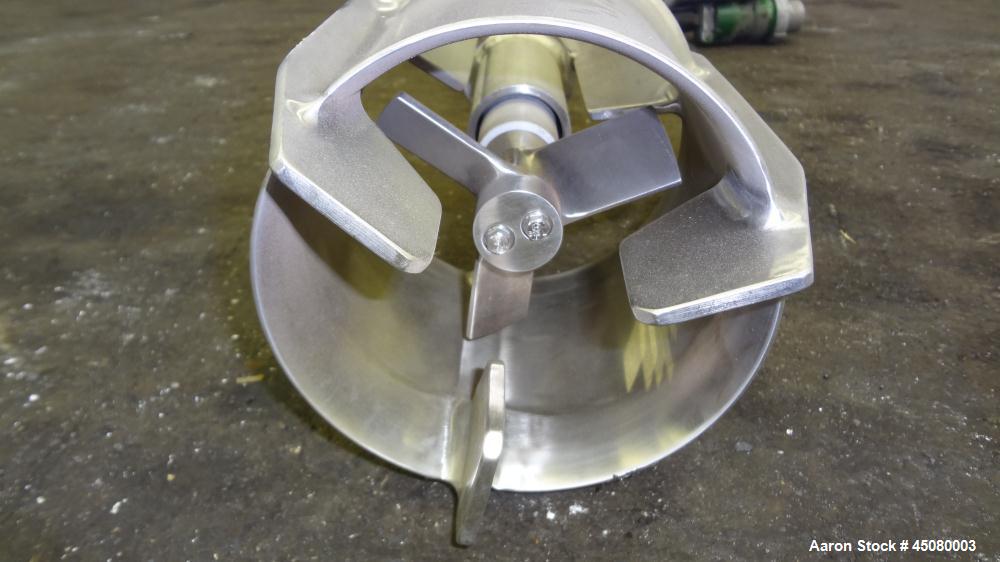 Used Stainless Steel Quadro Y Jet High Speed Disperser, Model Y2