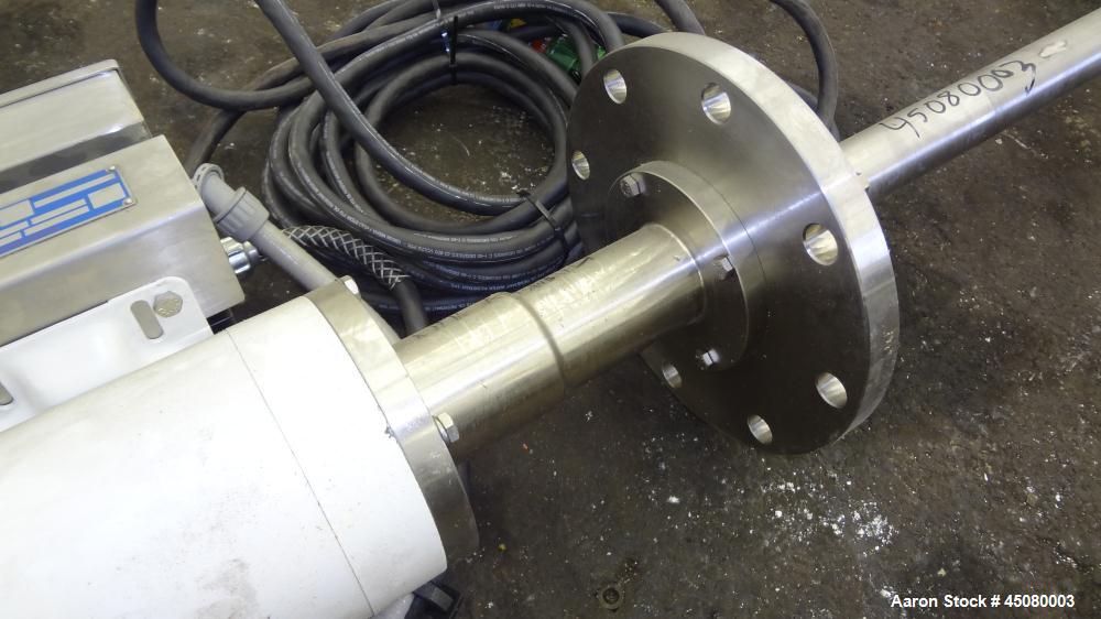 Used Stainless Steel Quadro Y Jet High Speed Disperser, Model Y2
