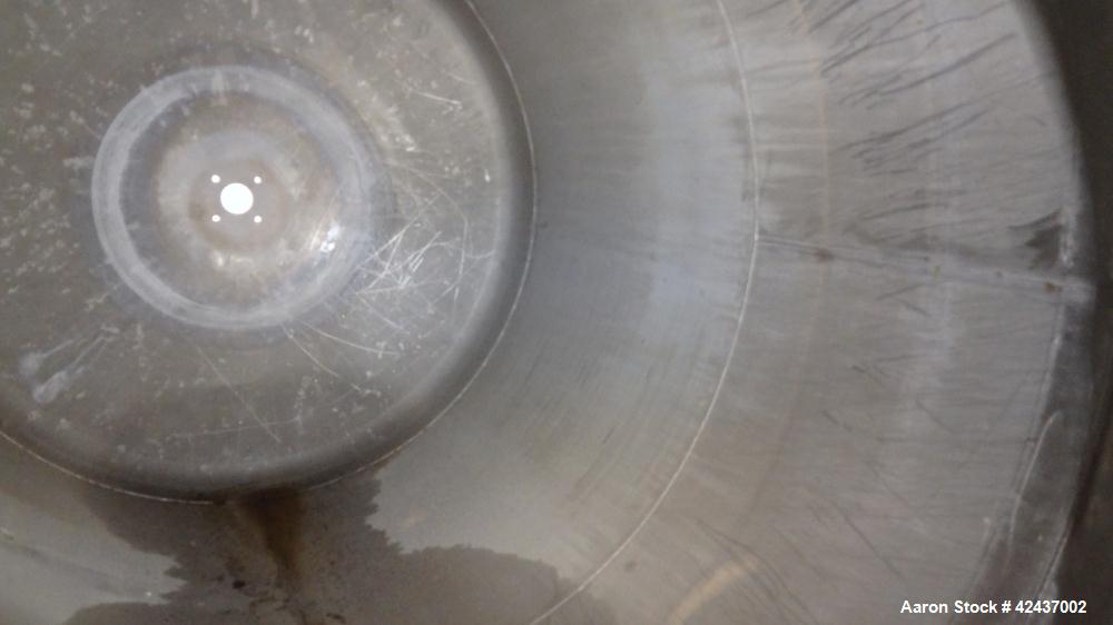 Used Admix Rotosolver High Shear Disperser/Dissolver, Model 200RS133. Approximate 2-1/2" diameter 316 stainless steel shaft with a 5.25" diameter mixing head, maximum batch size 400 gallon. Driven by...