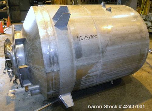 Used Admix Rotosolver High Shear Disperser/Dissolver, Model 200RS159. Approximate 2-1/2’’ diameter 316 stainless steel shaft with a 6.25’’ diameter mixing head, maximum batch size 600 gallon. Driven ...