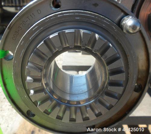 Used Admix Boston Shear Pump, Model BSM37-3-P, 316 Stainless Steel. Approximately 15 to 50 gallons per minute capacity, tip speed 115 feet per second. Approximate 4-1/4’’ diameter stator, 3’’ rotor. ...