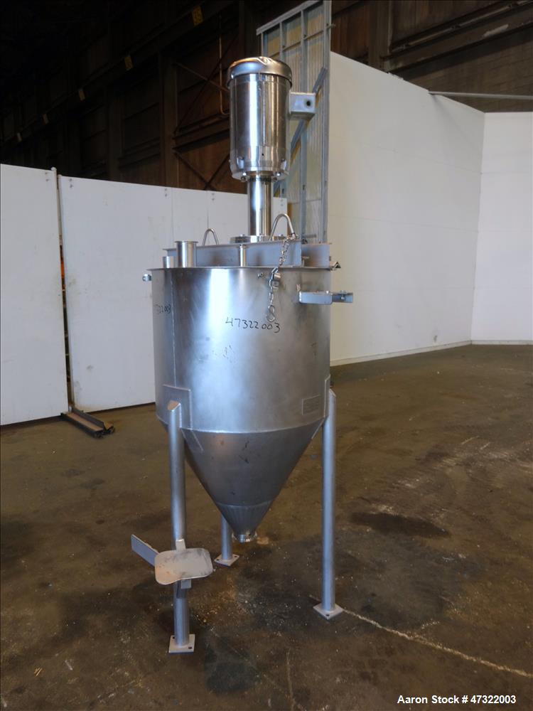 Used High Shear/Disolver Mixer, Stainless Steel.