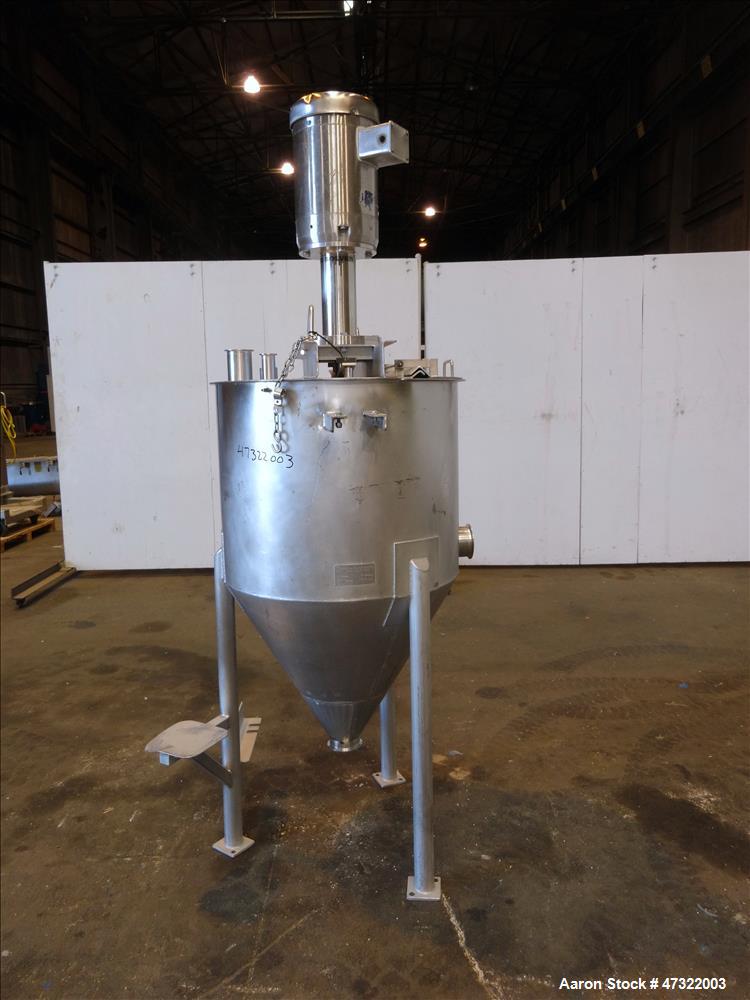 Used High Shear/Disolver Mixer, Stainless Steel.