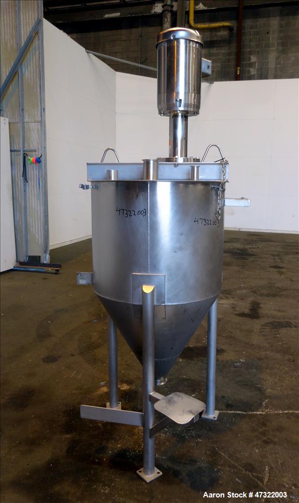 Used High Shear/Disolver Mixer, Stainless Steel.