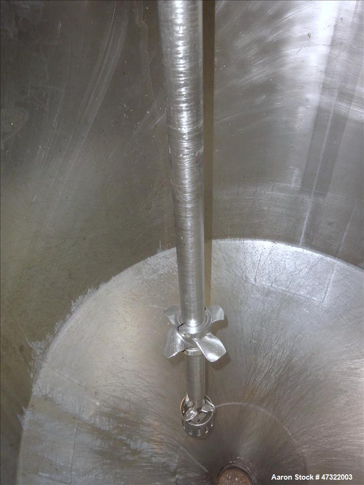 Used High Shear/Disolver Mixer, Stainless Steel.