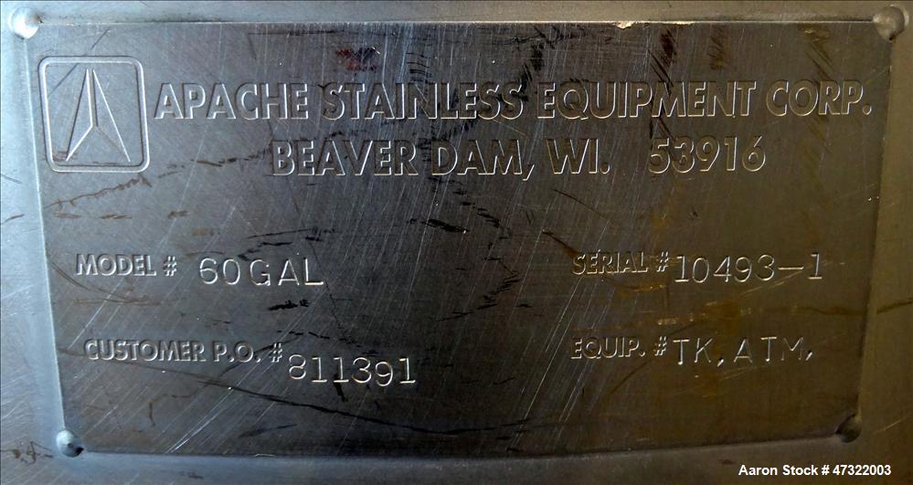 Used High Shear/Disolver Mixer, Stainless Steel.