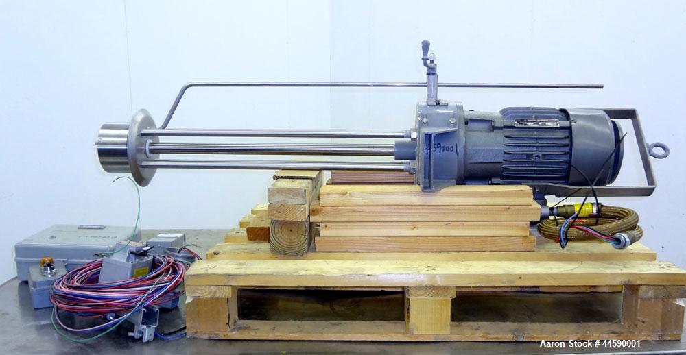 Used Stainless Steel Arde-Barinco Reversible Homogenizing Mixer, Model C1-05535S033BL