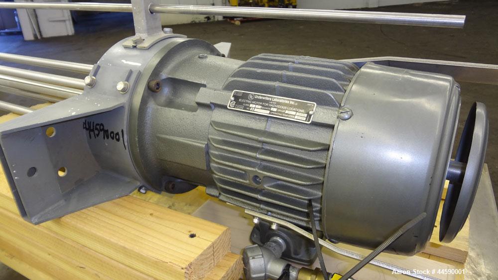 Used Stainless Steel Arde-Barinco Reversible Homogenizing Mixer, Model C1-05535S033BL