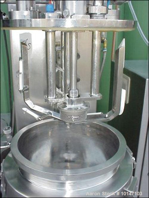 Used- Stainless Steel Brogli MH-20 Vacuum Process Vessel