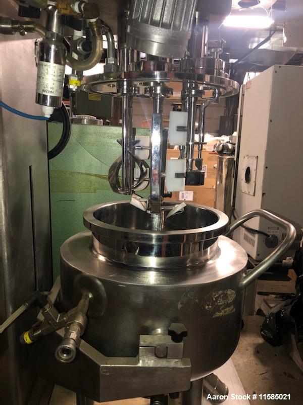 Used- Brogli Multi Homo Mixer. Stainless Steel contacts. Model Multi Homo, Type MH10C. 10 liter working capacity. 0.28 kw/0....