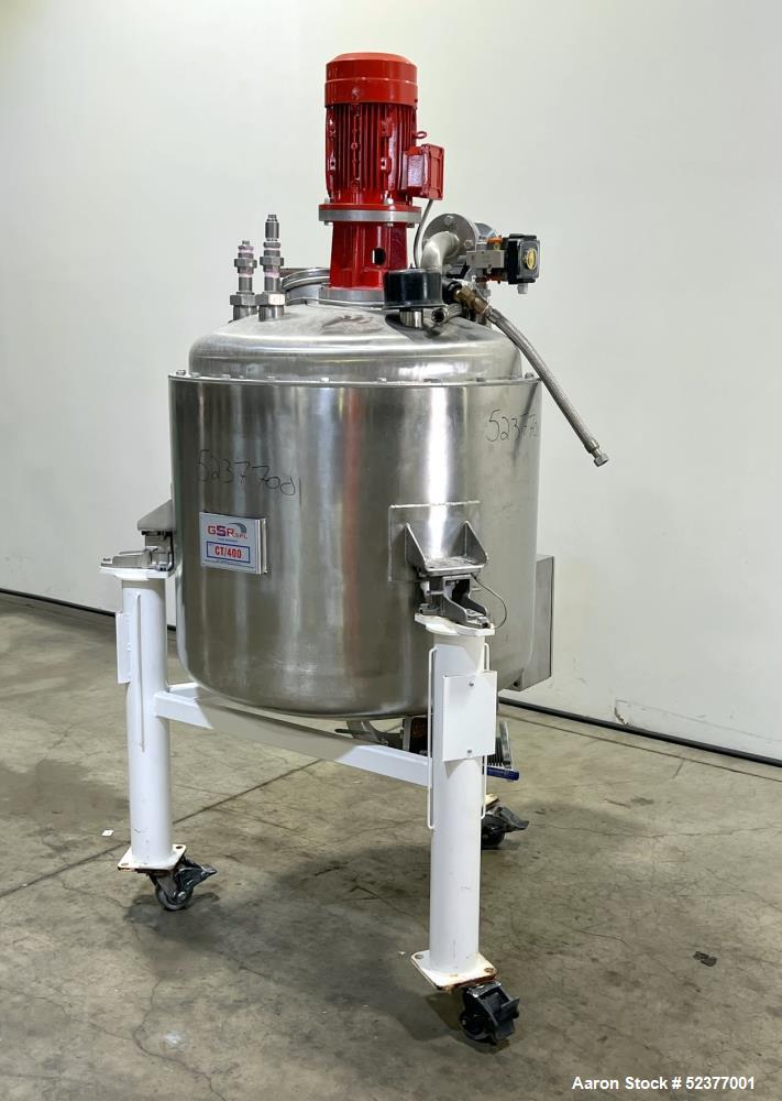 Used GSR SRL CT/400 Cocoa Machinery Homogenizer – 304 SS, 100-600kg Capacity