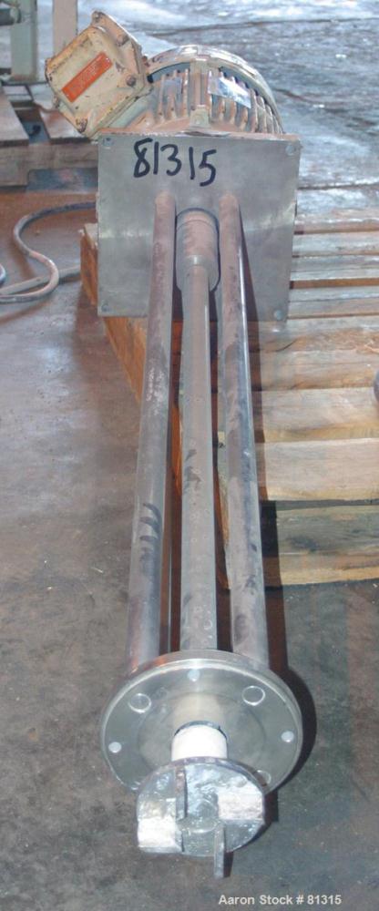 USED: Ross batch mixer emulsifier, model ME110, 316 stainless steel.