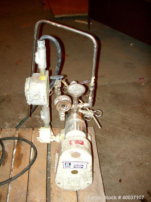 Used Ross Inline Lab Mixer Emulsifier, Model ME400L