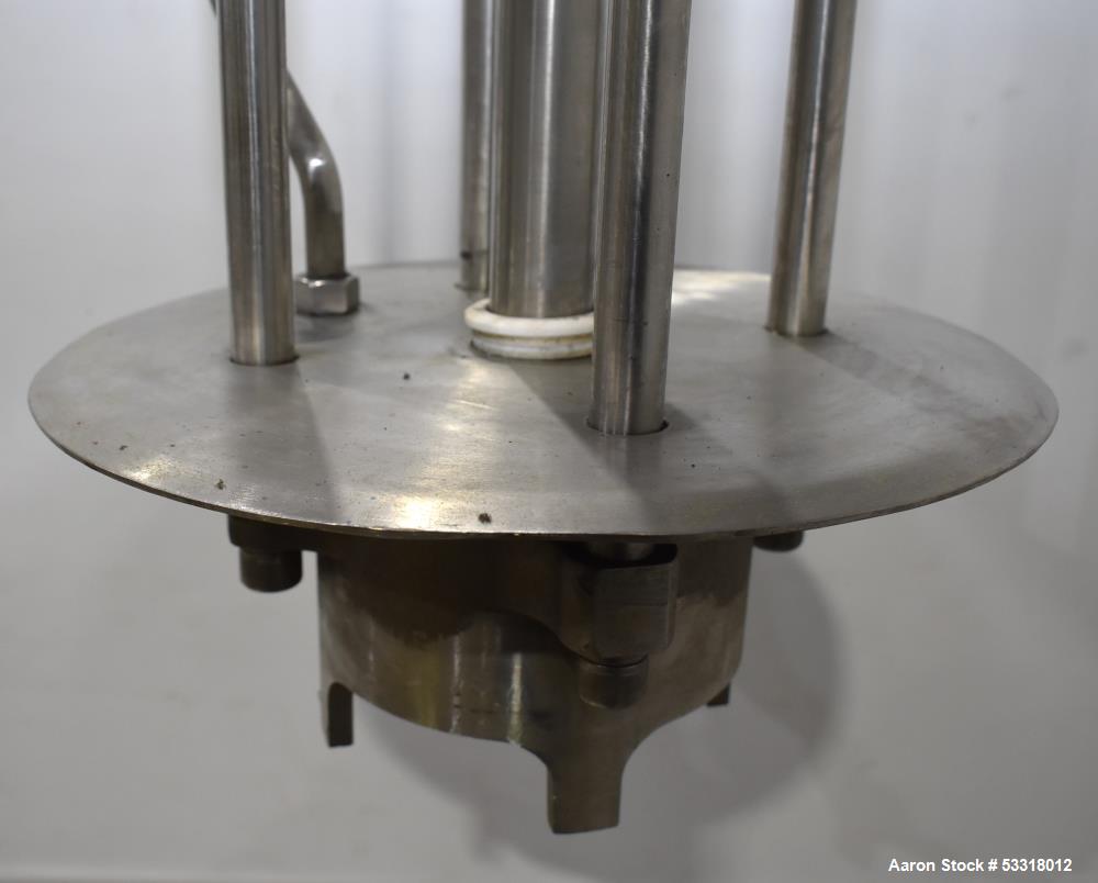 Used Dantco Series 5046 Homogenizer / Emulsifier Mixer, Model DHE-100-36, 10HP