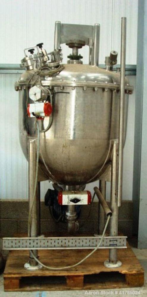 Used Stainless Steel Giusti Scraped Surface Mixer