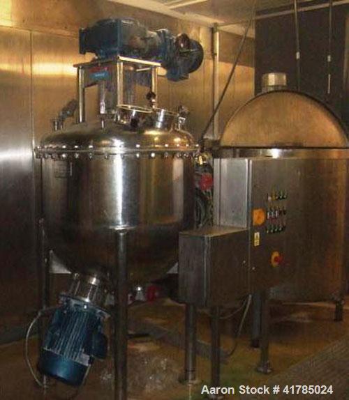 Used Stainless Steel Giusti Scraped Surface Mixer