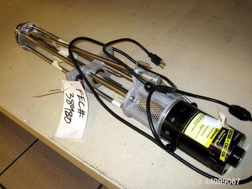 Used Greeco Homogenizer, Model 2L. Stainless steel construction, rotor stator head, serial# 0306-3714.