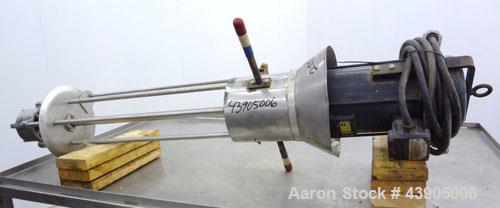 Used Hill Homogenizer-Mixer, 100 Gallon Capacity, Model 7.5