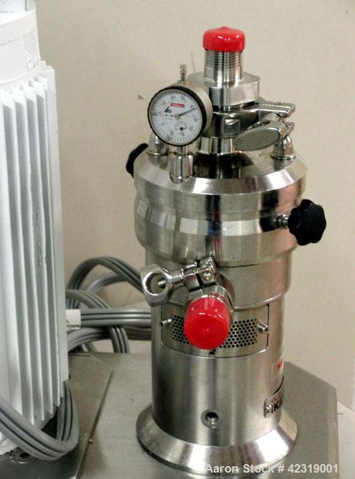 Used IKA Lab-Pilot 2000-4 Basic Unit Stainless Steel with DR Module, 4M generator, radial lip seal, O ring set, FPM and screw-in fittings for
heating/cooling jacket.