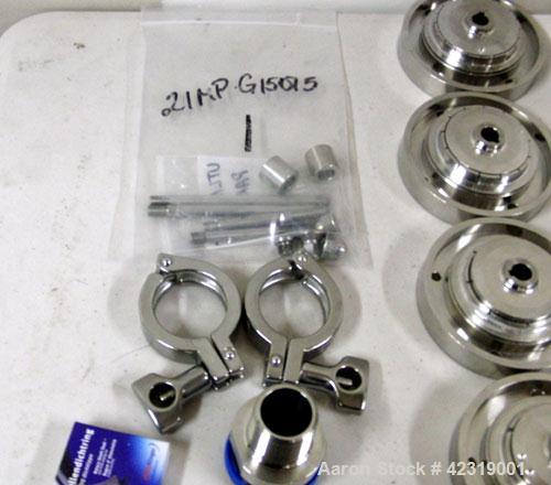 Used IKA Lab-Pilot 2000-4 Basic Unit Stainless Steel with DR Module, 4M generator, radial lip seal, O ring set, FPM and screw-in fittings for
heating/cooling jacket.