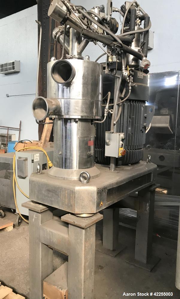 Used Stainless Steel IKA Powder Liquid Mixer, model CMS 2000/40