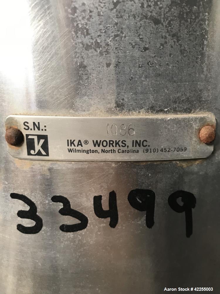 Used- Stainless Steel IKA Powder Liquid Mixer, model CMS 2000/40