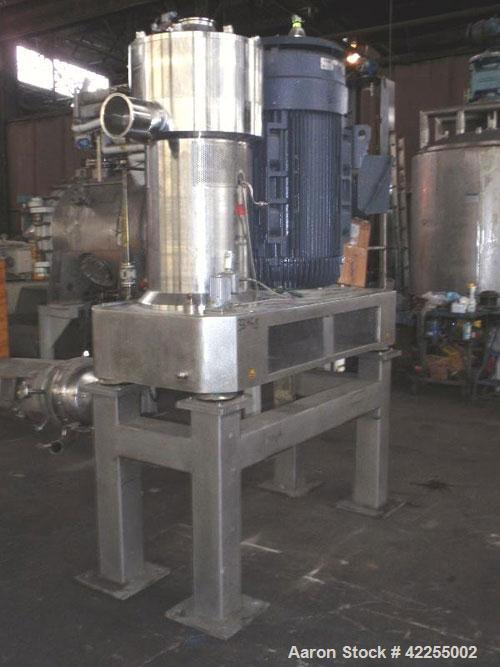 Used Stainless Steel IKA DISPAX Three Stage Inline High Shear Pump, Model DR 2000/50