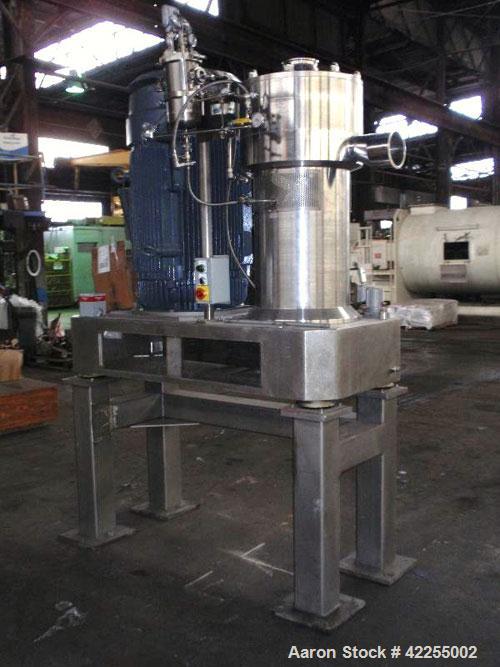 Used Stainless Steel IKA DISPAX Three Stage Inline High Shear Pump, Model DR 2000/50