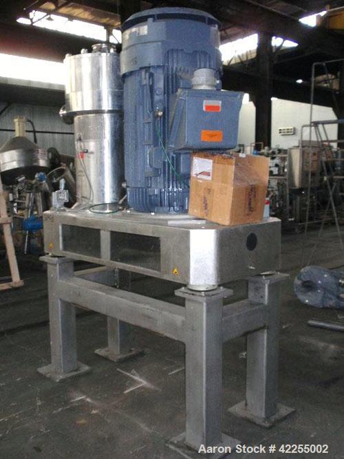Used Stainless Steel IKA DISPAX Three Stage Inline High Shear Pump, Model DR 2000/50
