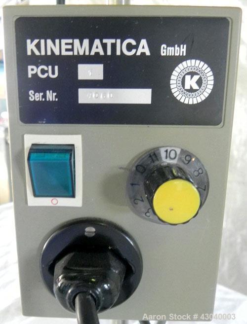 Used- Kinematica Polytron Laboratory Homogenizer Mixer Drive Only, Model PT10/35