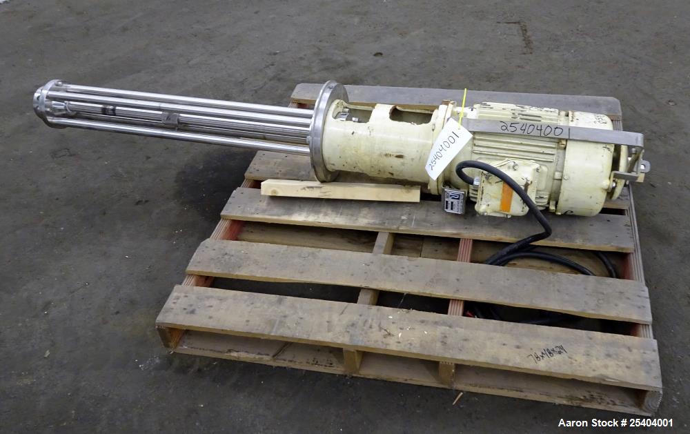 Used Ross Batch Mixer Emulsifier, Model ME-510, Stainless Steel.