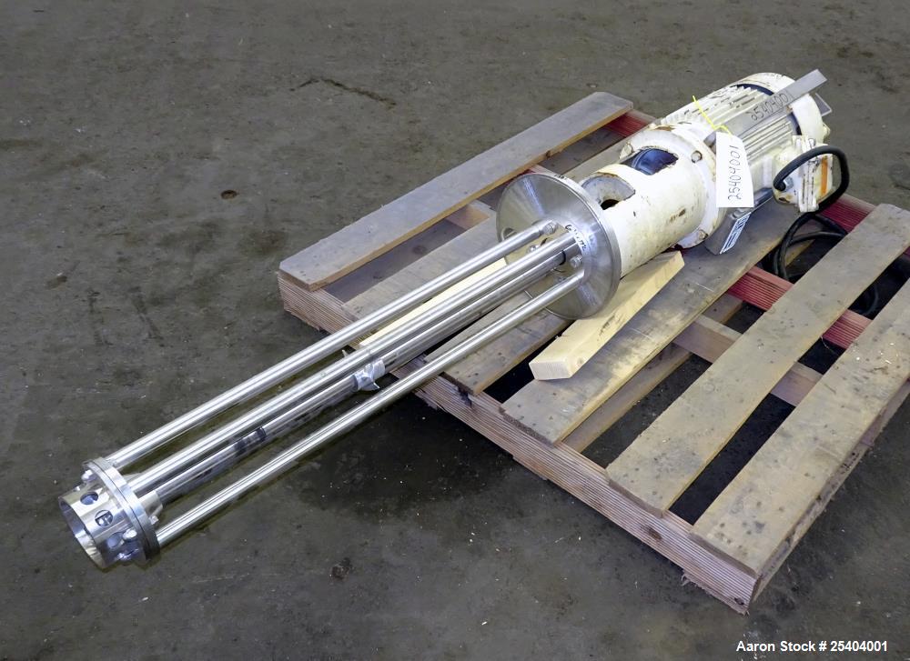 Used Ross Batch Mixer Emulsifier, Model ME-510, Stainless Steel.