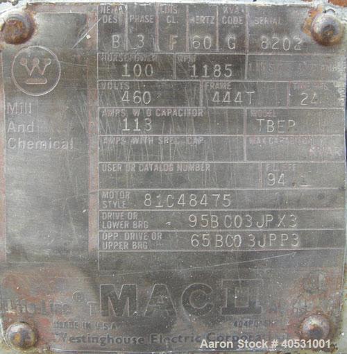 Used Homo Mixer, 304 stainless steel