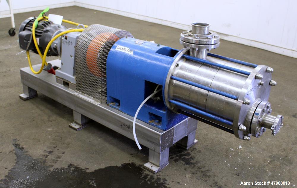 Used Pentax In-line Homogenizing Type Mixer, Model KMF200/V, 316 Stainless Stee