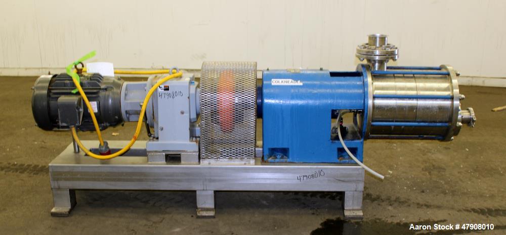Used Pentax In-line Homogenizing Type Mixer, Model KMF200/V, 316 Stainless Stee
