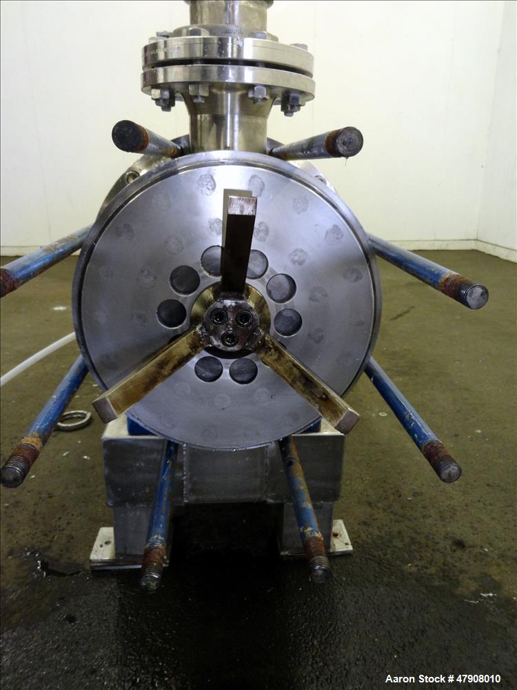 Used Pentax In-line Homogenizing Type Mixer, Model KMF200/V, 316 Stainless Stee