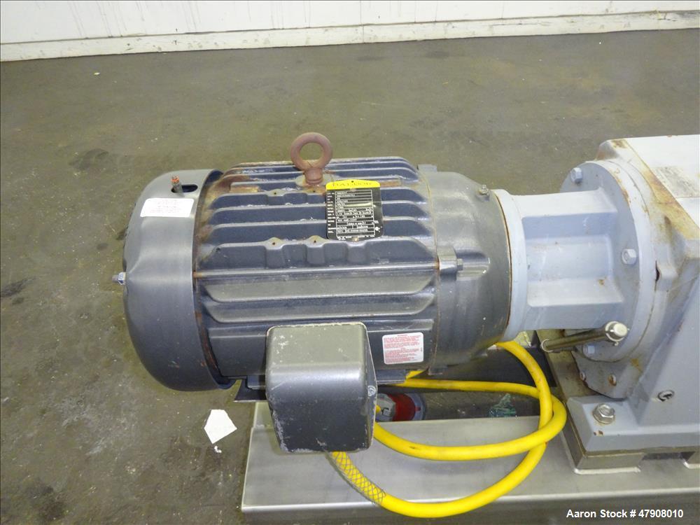 Used Pentax In-line Homogenizing Type Mixer, Model KMF200/V, 316 Stainless Stee